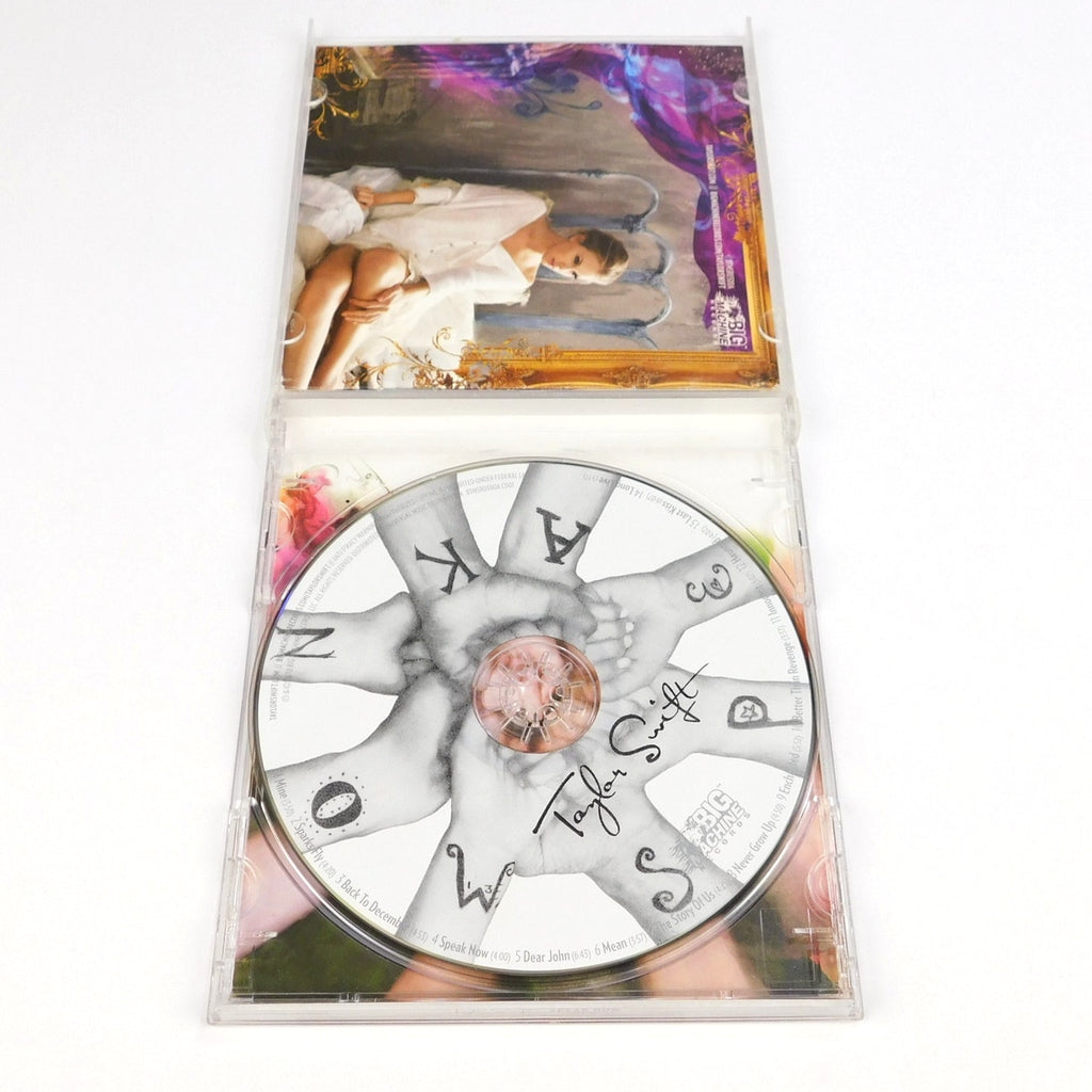 Taylor Swift Speak Now CD 2010 Tested Big Machine Original 14 Track BTMSR0300A
