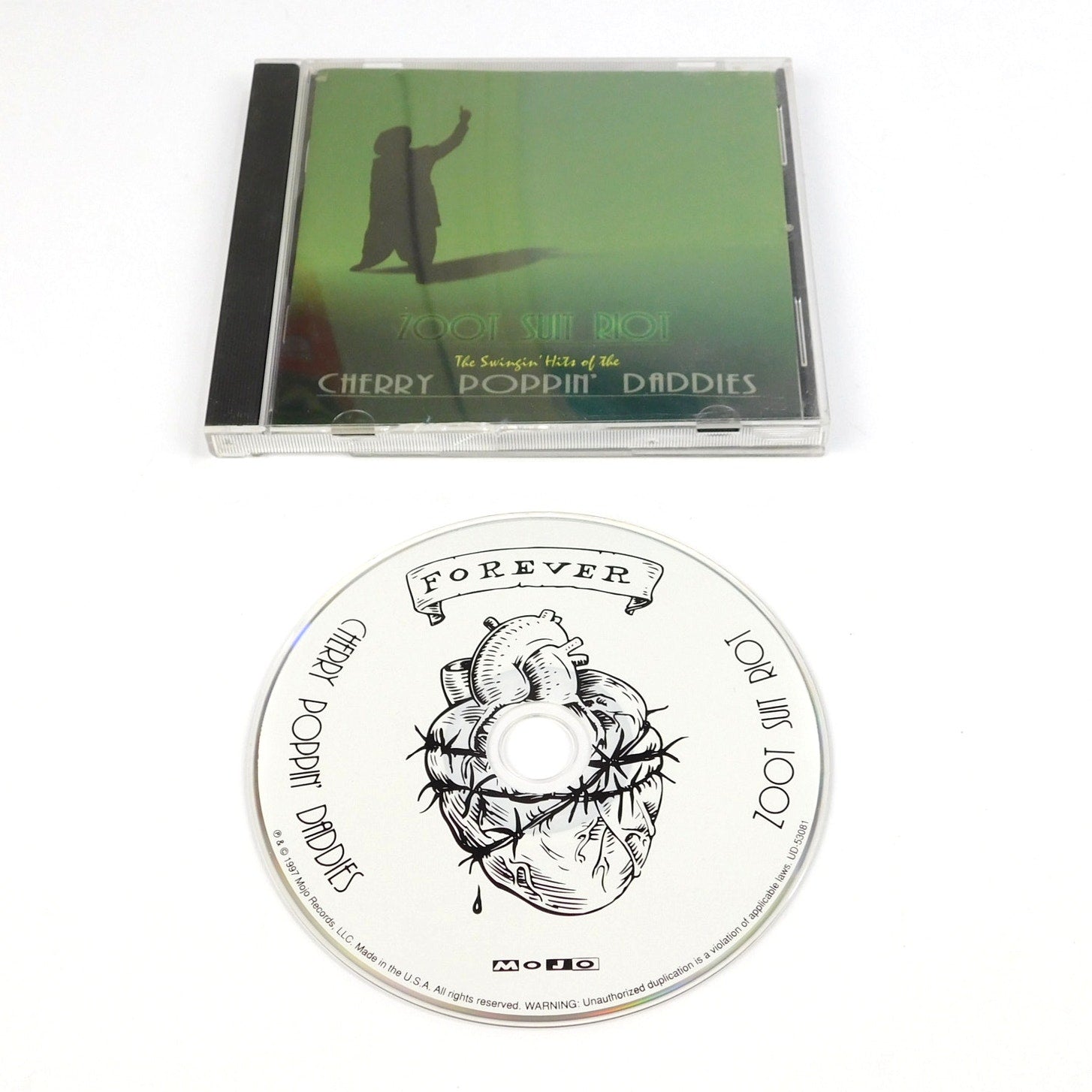 Cherry Poppin Daddies Zoot Suit Riot CD Tested 1998 Mojo Records UD-53081