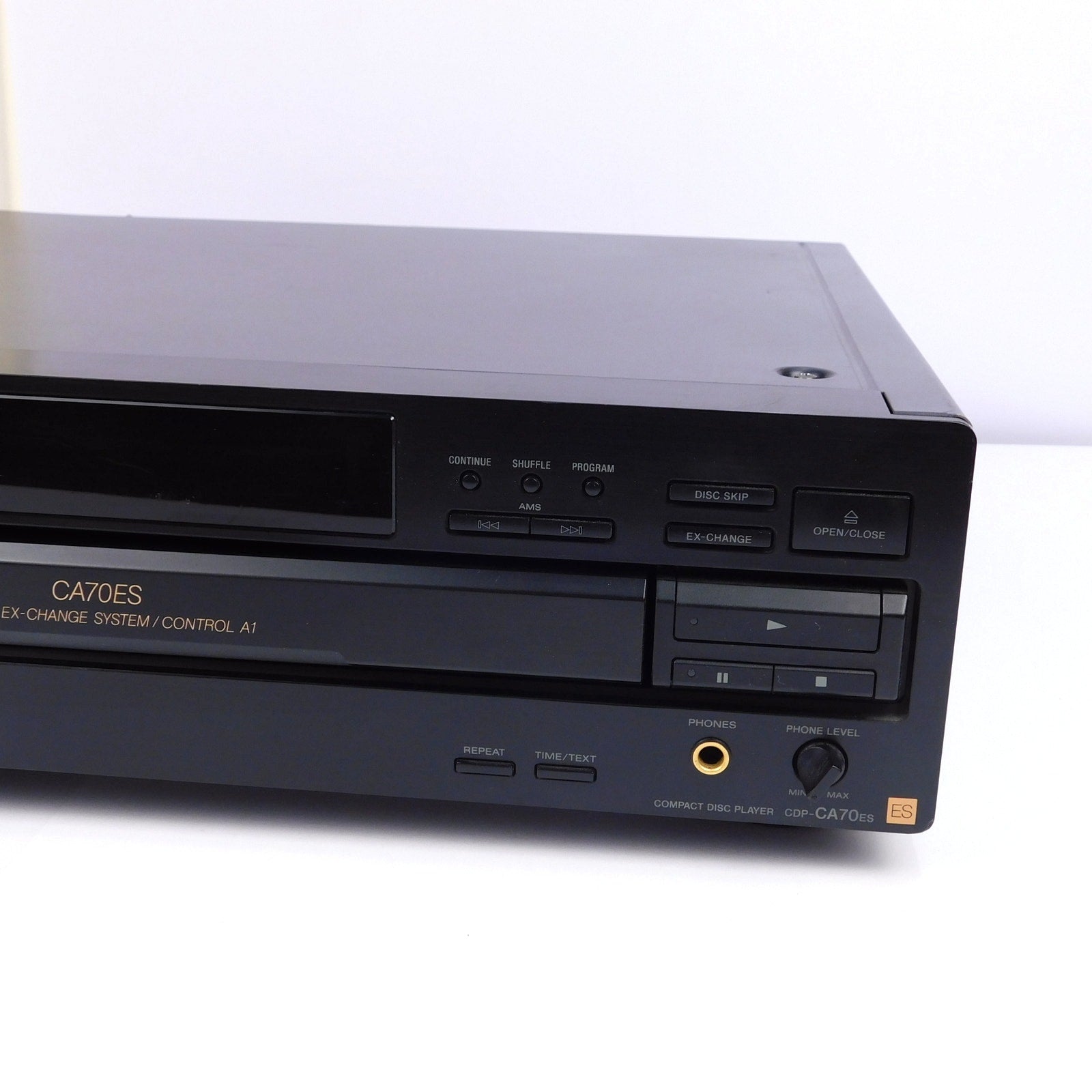 Sony CDP-CA70ES CD Player 5 Disc Carousel Fully Tested Working w/ Remote 1999