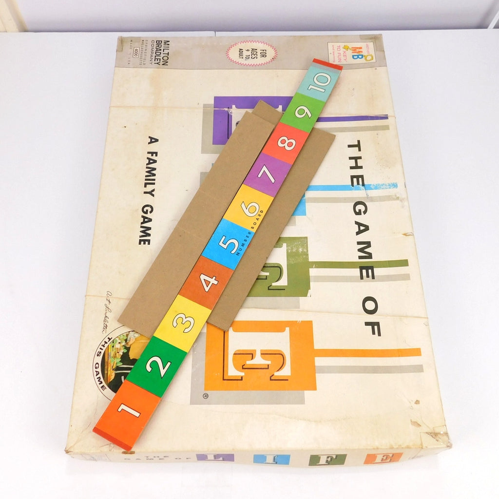 Vintage 1960 Milton Bradley The Game of Life Board Game Complete Art Linkletter