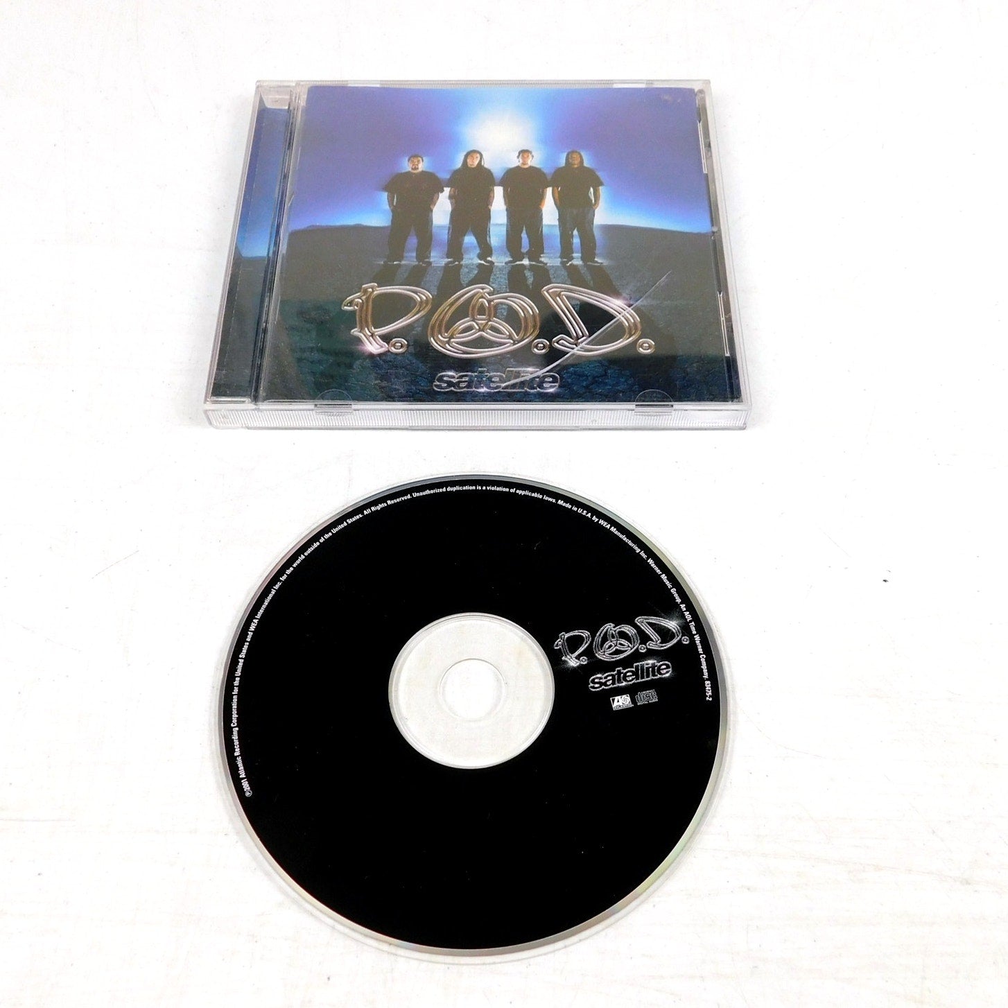 P.O.D. Satellite CD 2001 Tested Atlantic Records 83475-2 Nu Metal