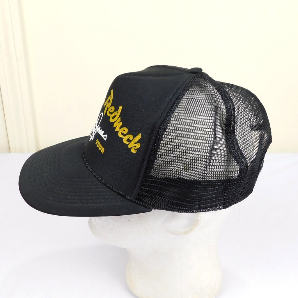 90s George Jones Hi Tech Redneck Tour Trucker Hat - Adjustable