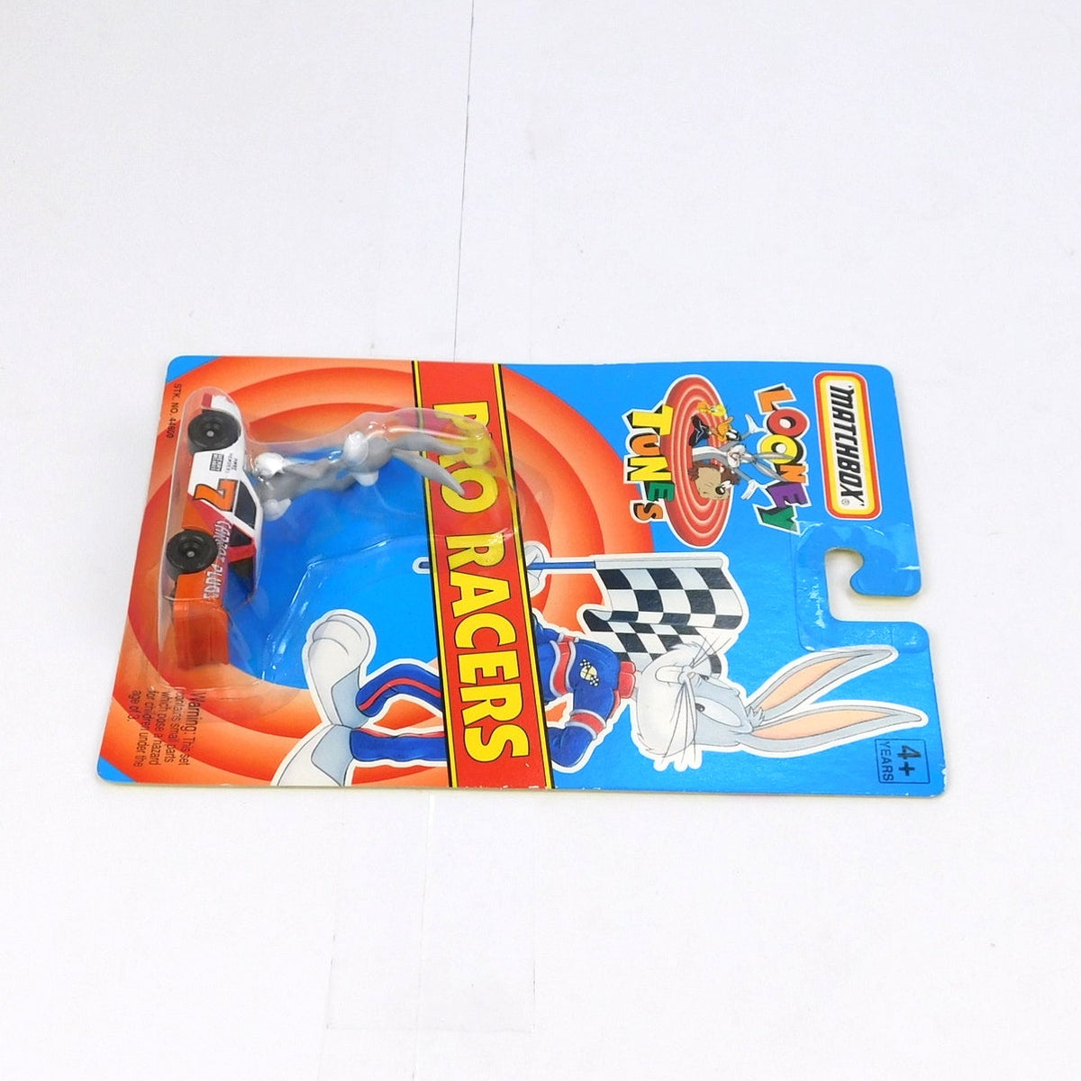 1993 Matchbox Looney Tunes Pro Racers Bugs Bunny #7 Car Sealed New on Card