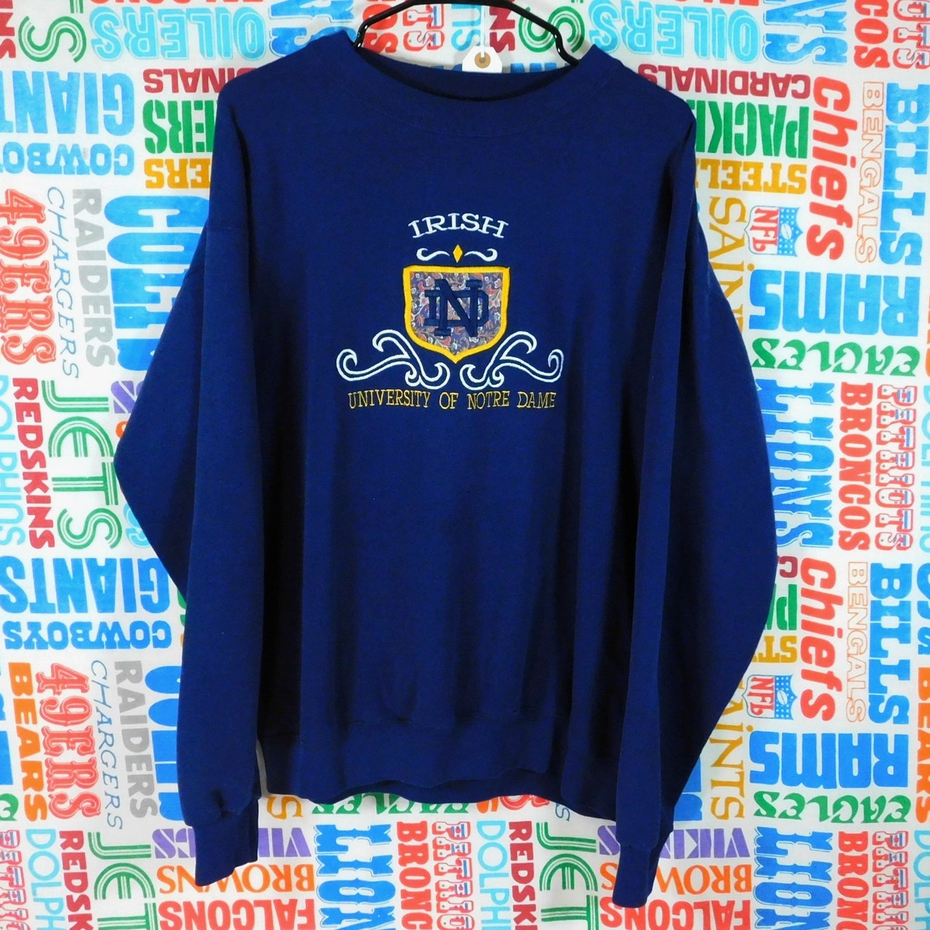 90s Notre Dame Fighting Irish Sweatshirt - Size L