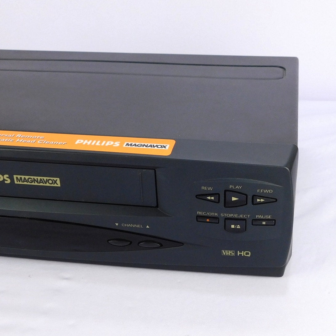 Philips Magnavox VCR VHS Player VRX360AT22 Tested Working No Remote