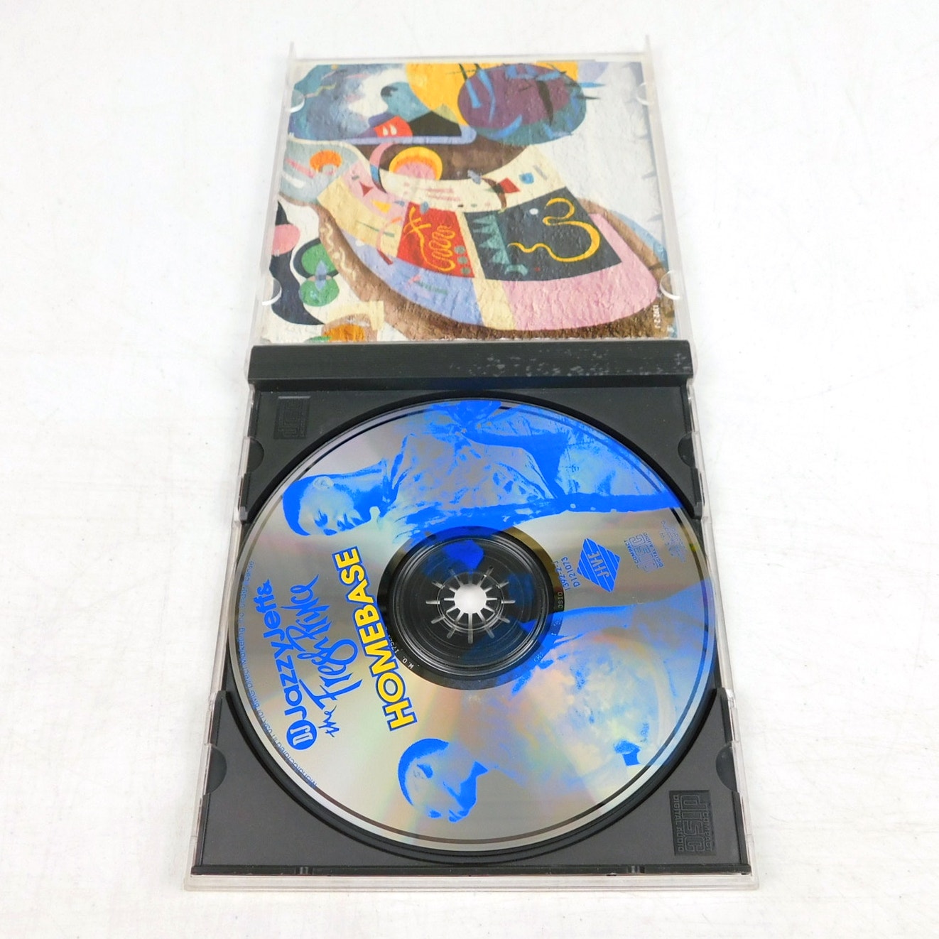Jazzy Jeff & The Fresh Prince Homebase CD 1991 Tested Jive Records 1392-2-J