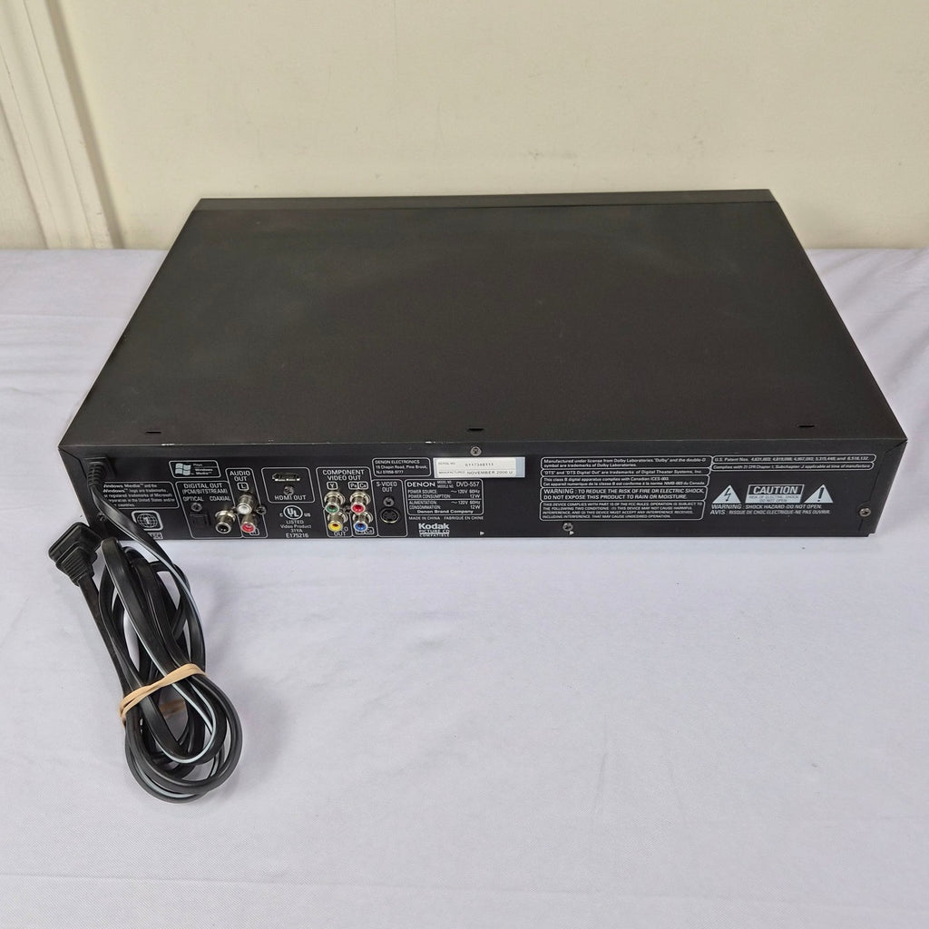 Denon DVD-557 DVD CD SACD Player HDMI Out Tested No Remote 2006