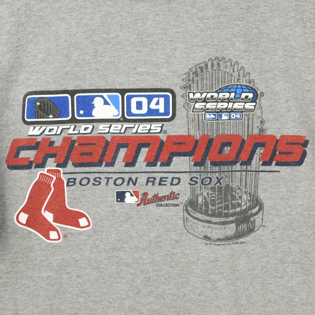 Boston Red Sox 2004 World Series Champs T Shirt - Size XL