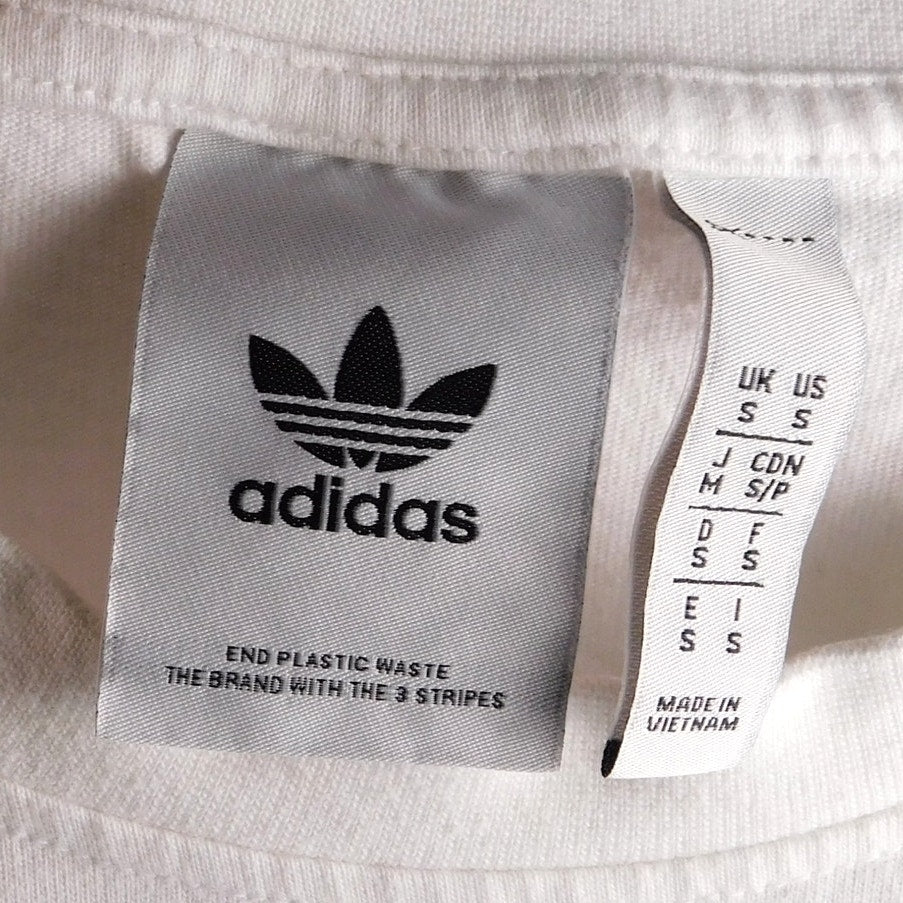 Adidas Love Unites Trefoil Logo Art Oversized T Shirt - Women's Size S
