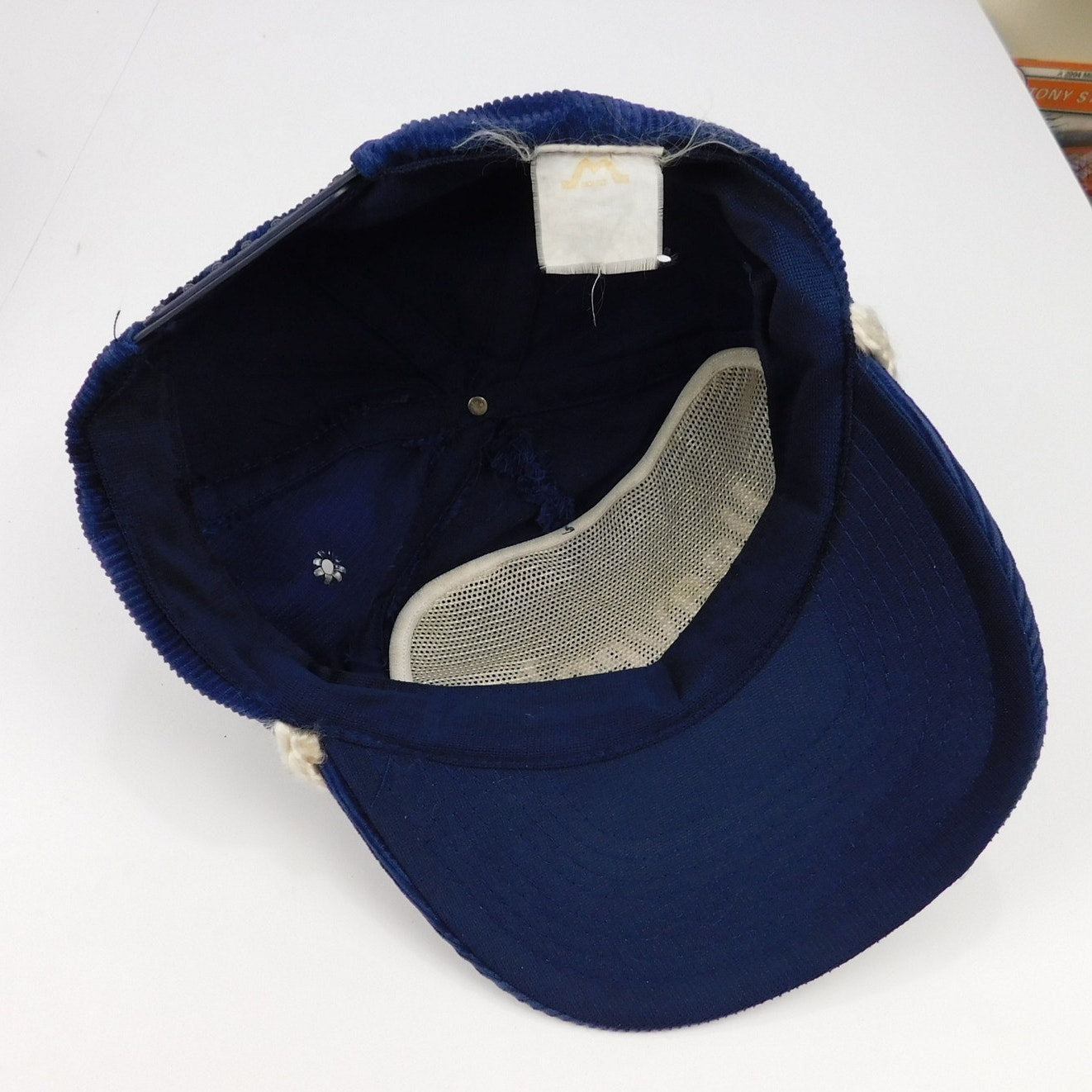 80s Heavenly Ski Resort Corduroy Snapback Hat - Adjustable