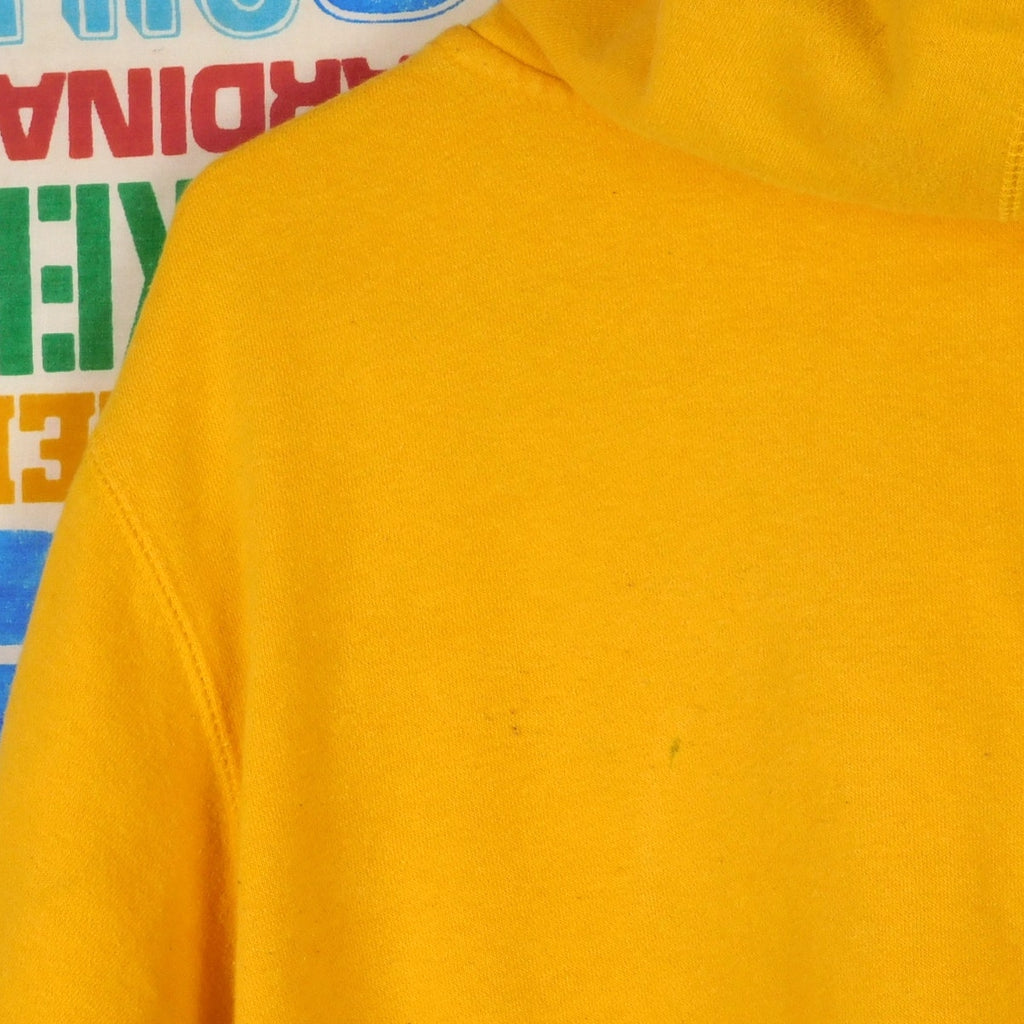 Y2K Gear For Sports Boston Bruins Yellow Pullover Hoodie - Size M