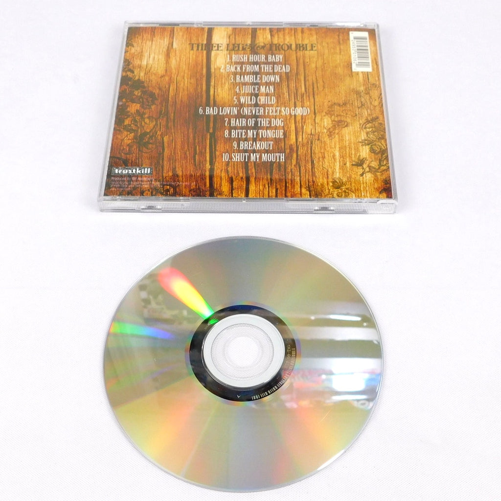 StoneRider Three Legs Of Trouble CD Tested 2007 Trustkill Records TK106