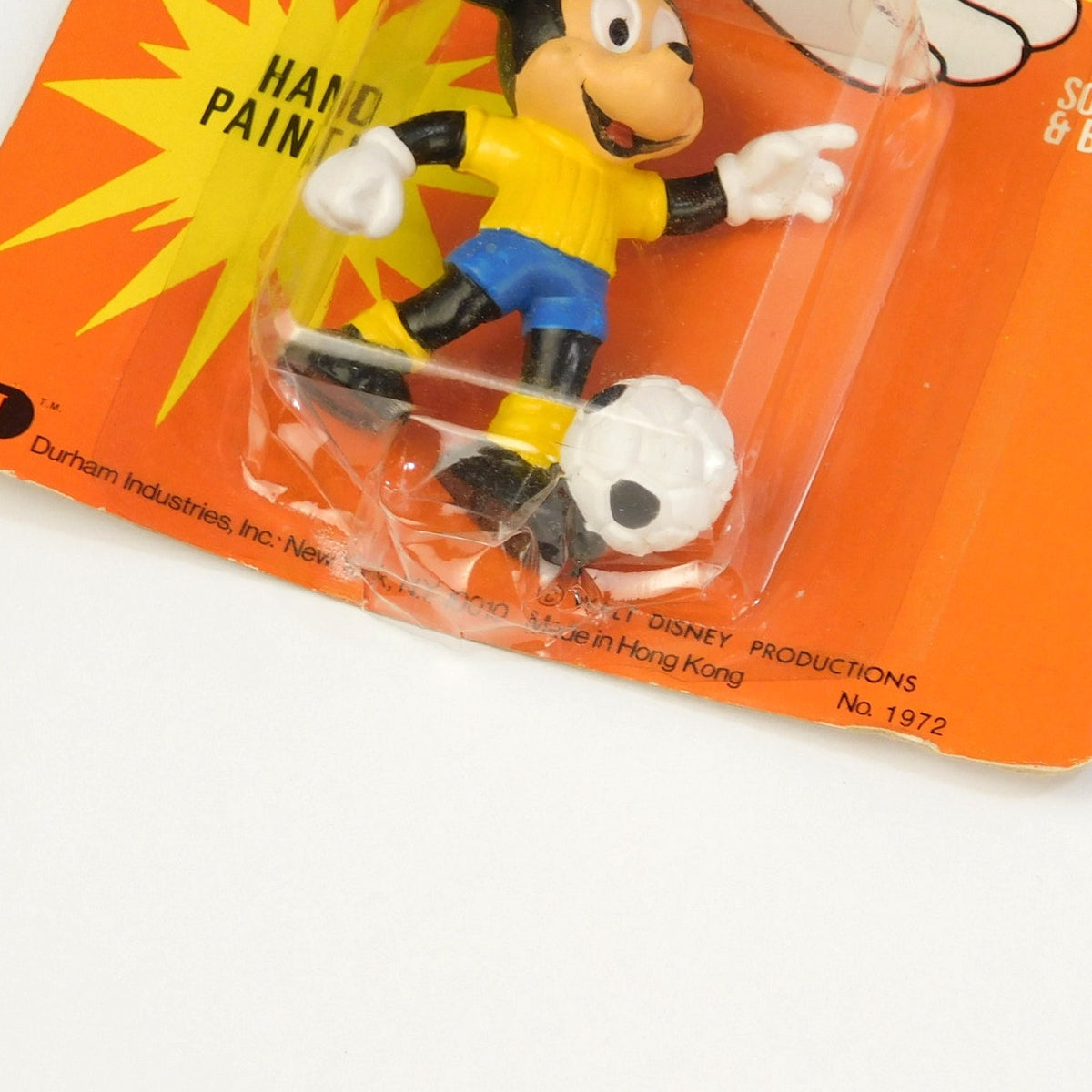 Vintage 1972 Disneykins Mickey Mouse Soccer Durham Figure Sealed Card Toys R US