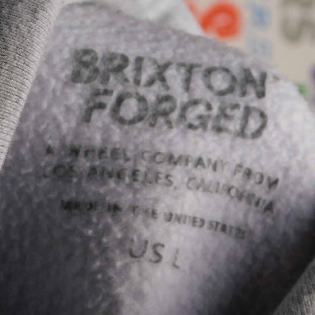 Brixton Forged Wheels Rights Reserved Hoodie - Size L