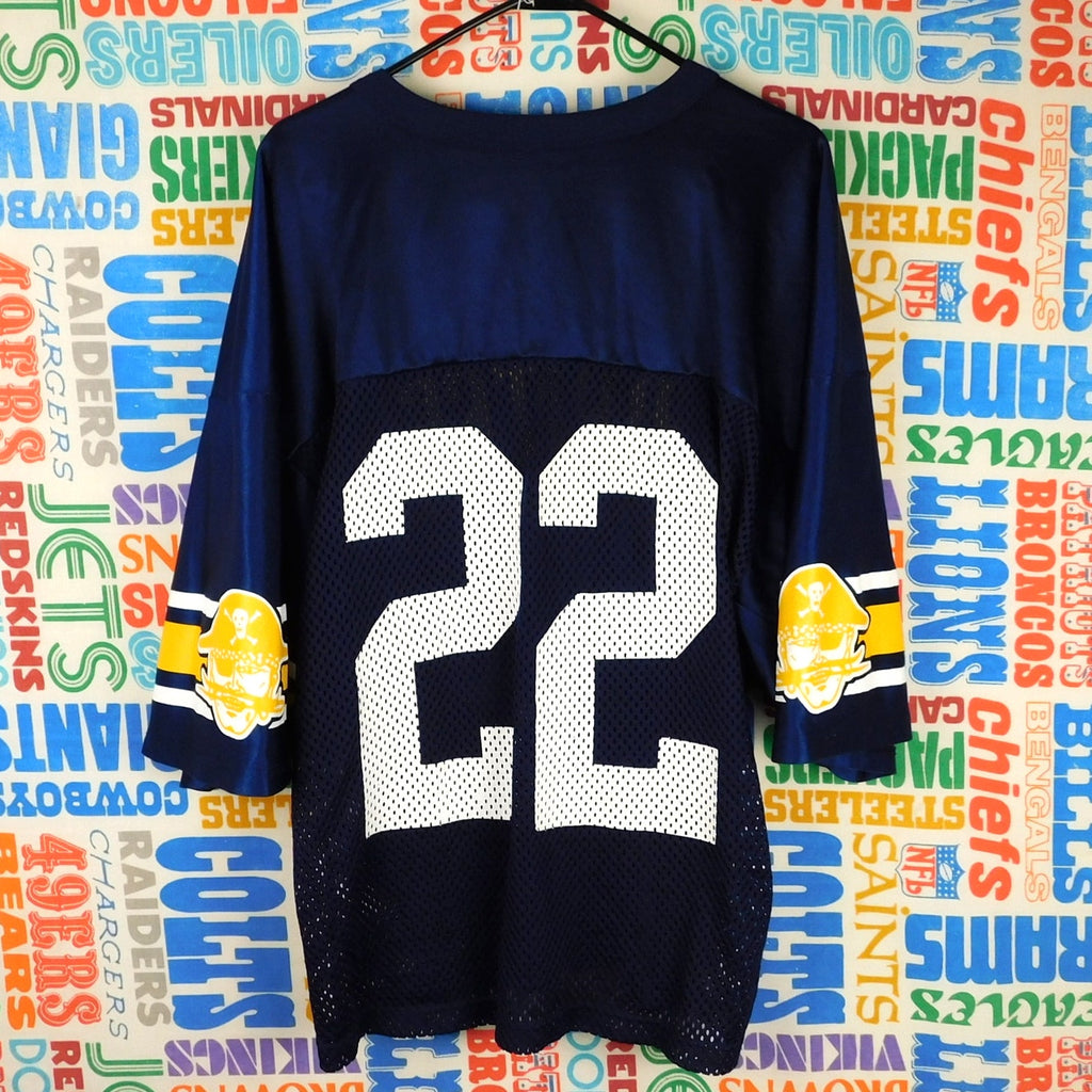 90s Russell Athletic Pirates Mesh Football Jersey - Size L