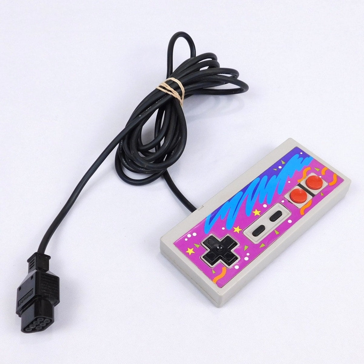 NES Controller NES-004 Fully Tested Working Nintendo Power Overlay Sticker