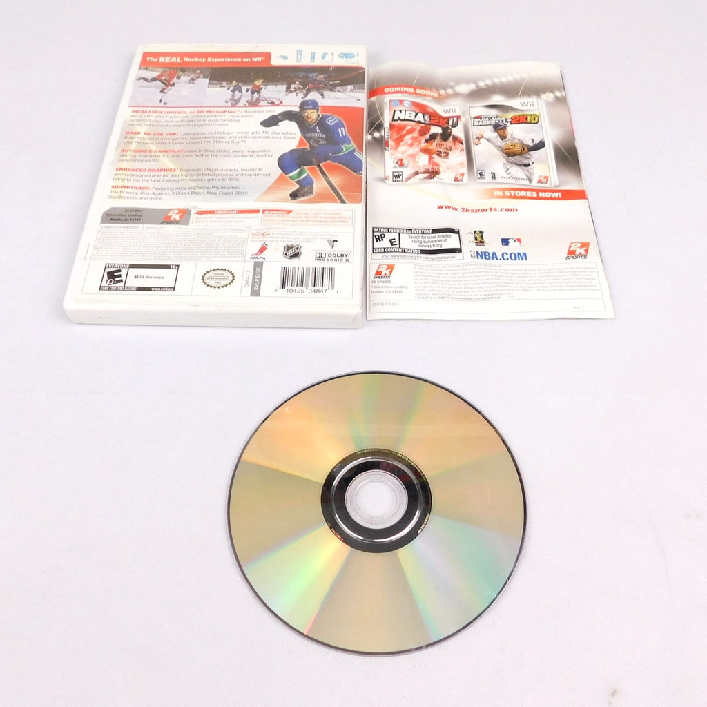 NHL 2K11 Nintendo Wii Complete CIB Tested Working