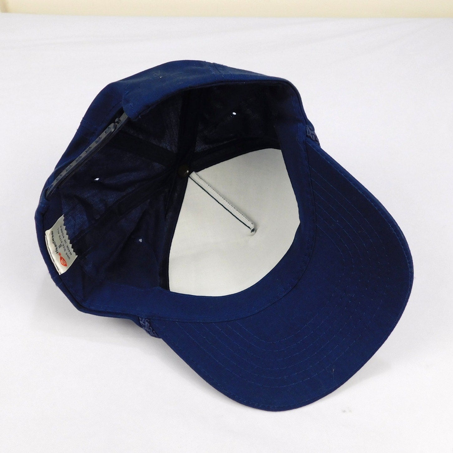 80s Notre Dame Fightin' Irish Rope Brim Snapback Hat - Adjustable