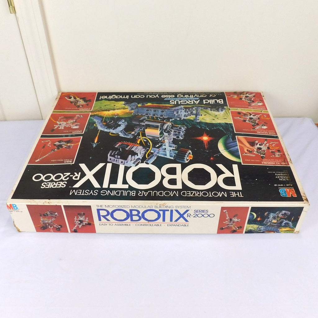 Milton Bradley Robotix R-2000 Set 4432 ARGUS No Figure 99% Complete 1985 Retro
