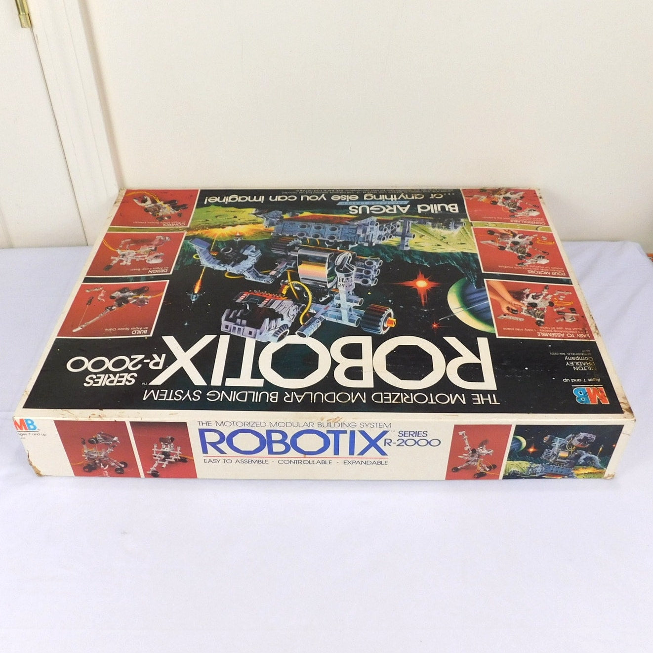 Milton Bradley Robotix R-2000 Set 4432 ARGUS No Figure 99% Complete 1985 Retro