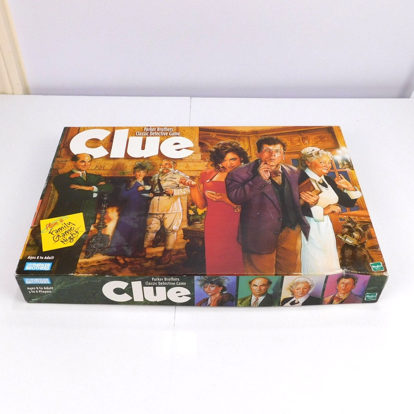 1998 Parker Brothers Clue Classic Detective Board Game Complete CIB