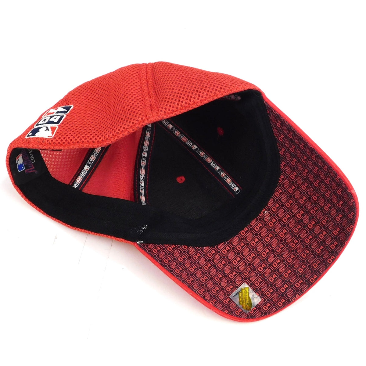 2004 Boston Red Sox World Series Champions New Era Mesh Hat Cap MLB OSFA Red