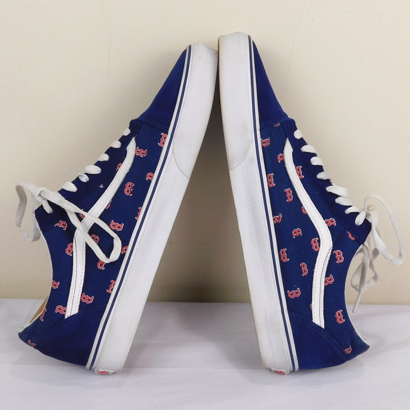 Vans Old Skool x MLB Boston Red Sox Sneakers - Size Men's 11 .5