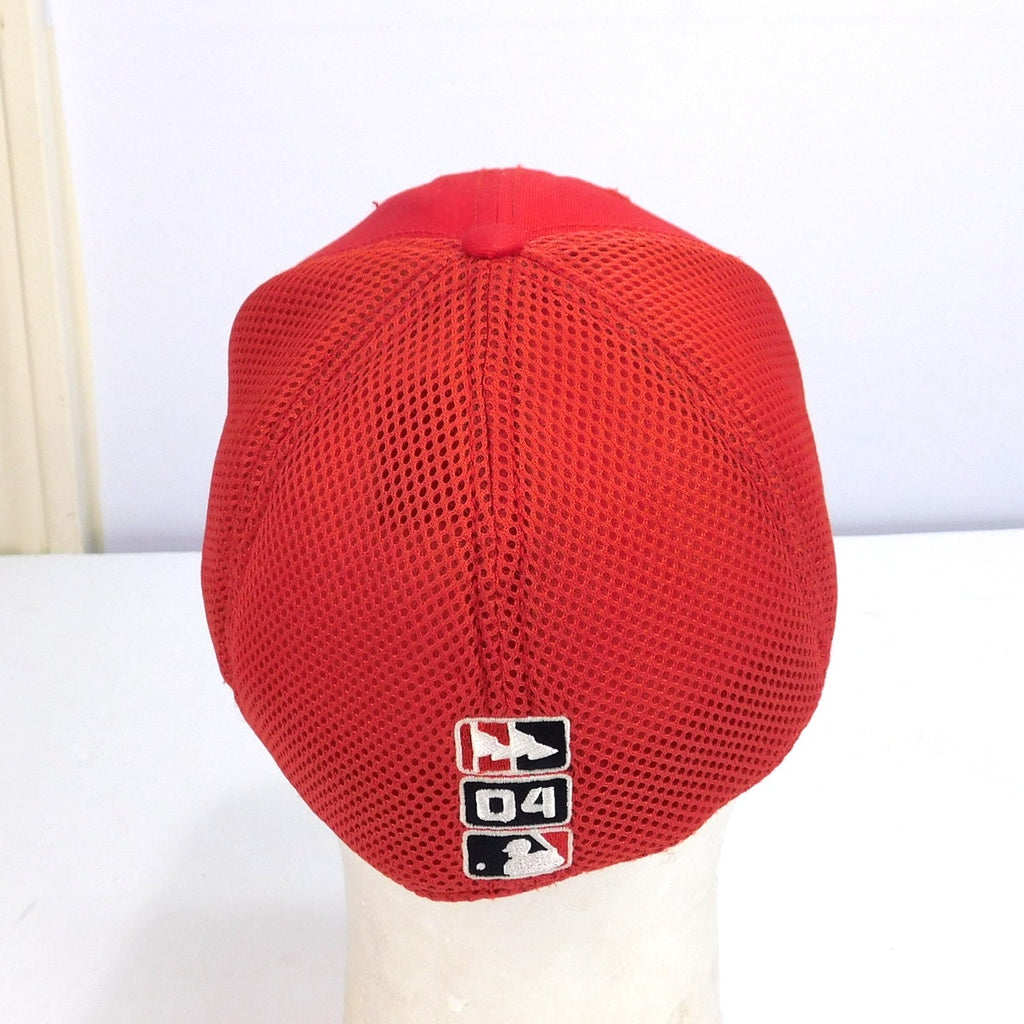 2004 Boston Red Sox World Series Champions New Era Mesh Hat Cap MLB OSFA Red