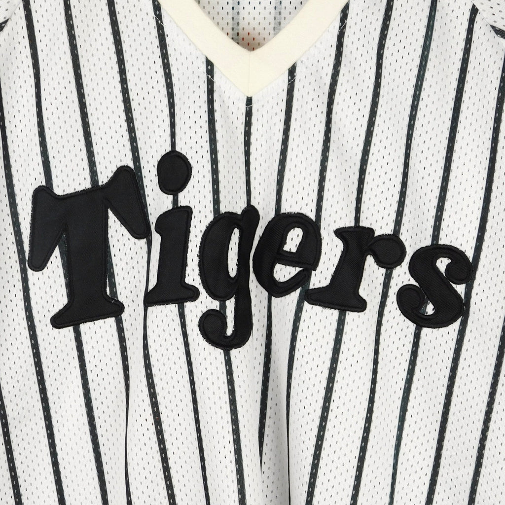90s NPB Hanshin Tigers Japanese Baseball Jersey - Size L