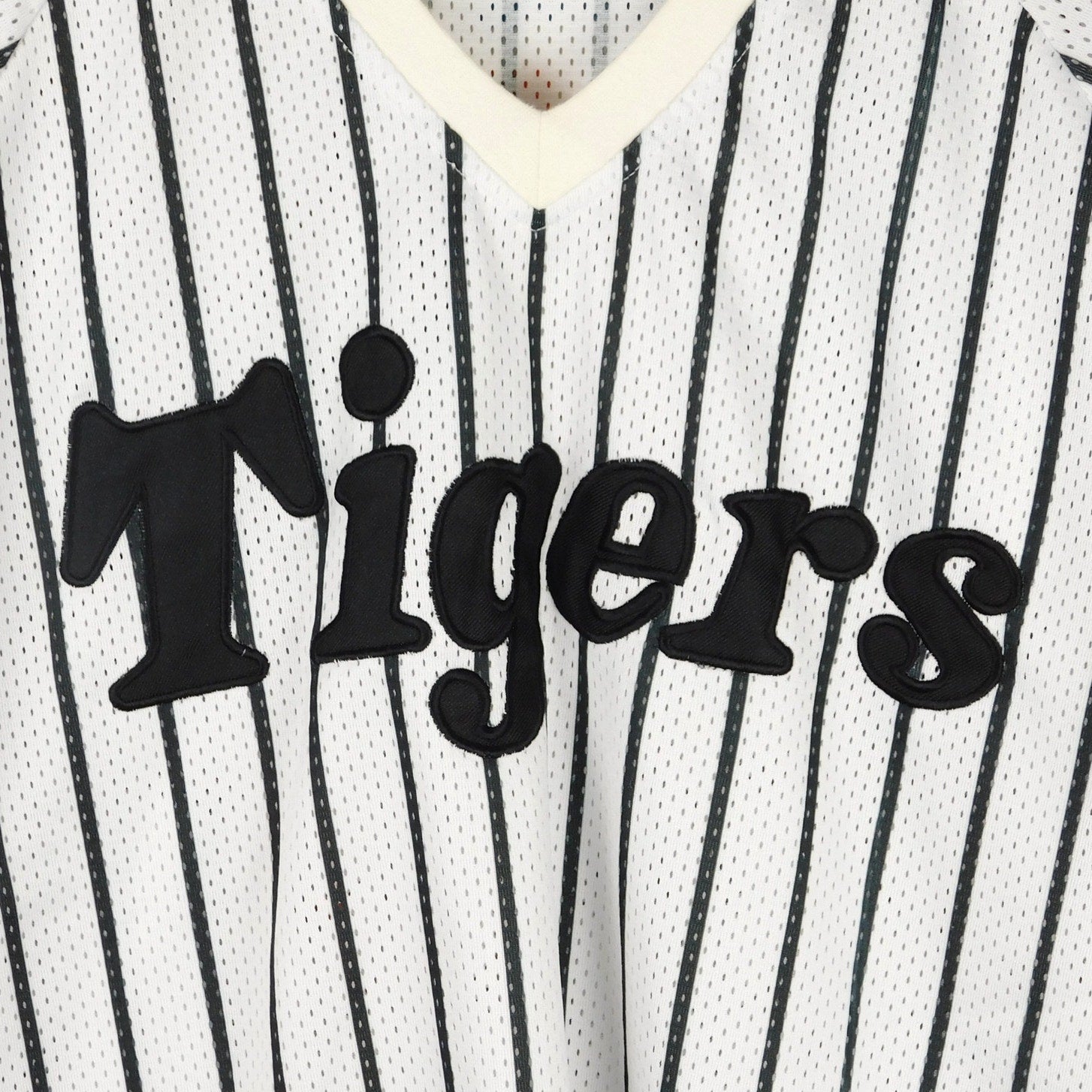 90s NPB Hanshin Tigers Japanese Baseball Jersey - Size L