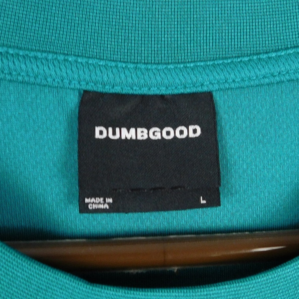 DUMBGOOD Adventure Time Finn & Jake Mesh Jersey Size L New Green
