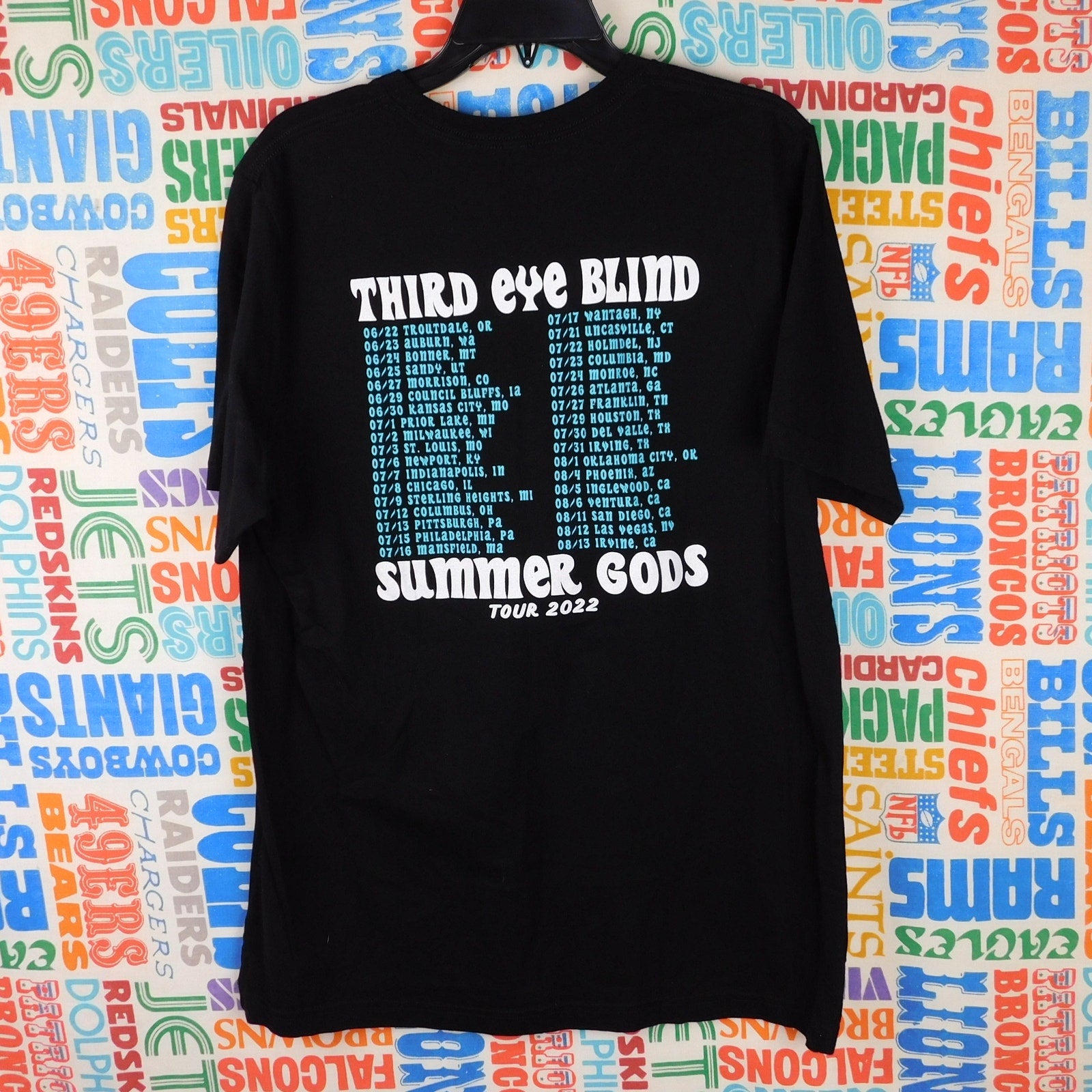 Third Eye Blind Summer Gods Tour 2022 T Shirt - Size XL