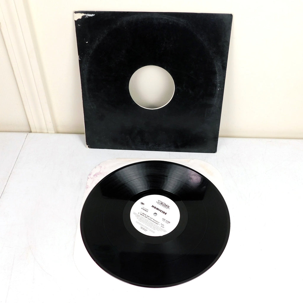 Homicide Neva Say Promo Vinyl LP Single 1998 Ruthless Records EAS 41286