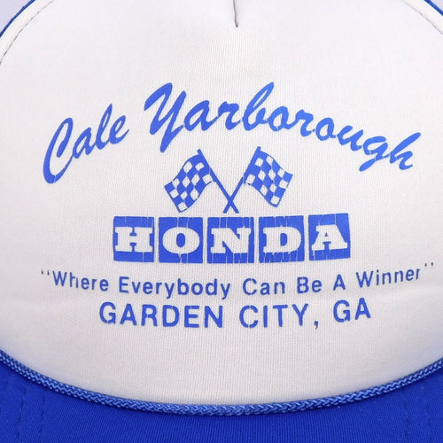 90s Cale Yarborough Honda Trucker Hat - Adjustable