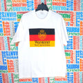 VTG 90s Warsteiner Beer T Shirt XL Life Is Too Short To Drink Cheap Beer Red Txt