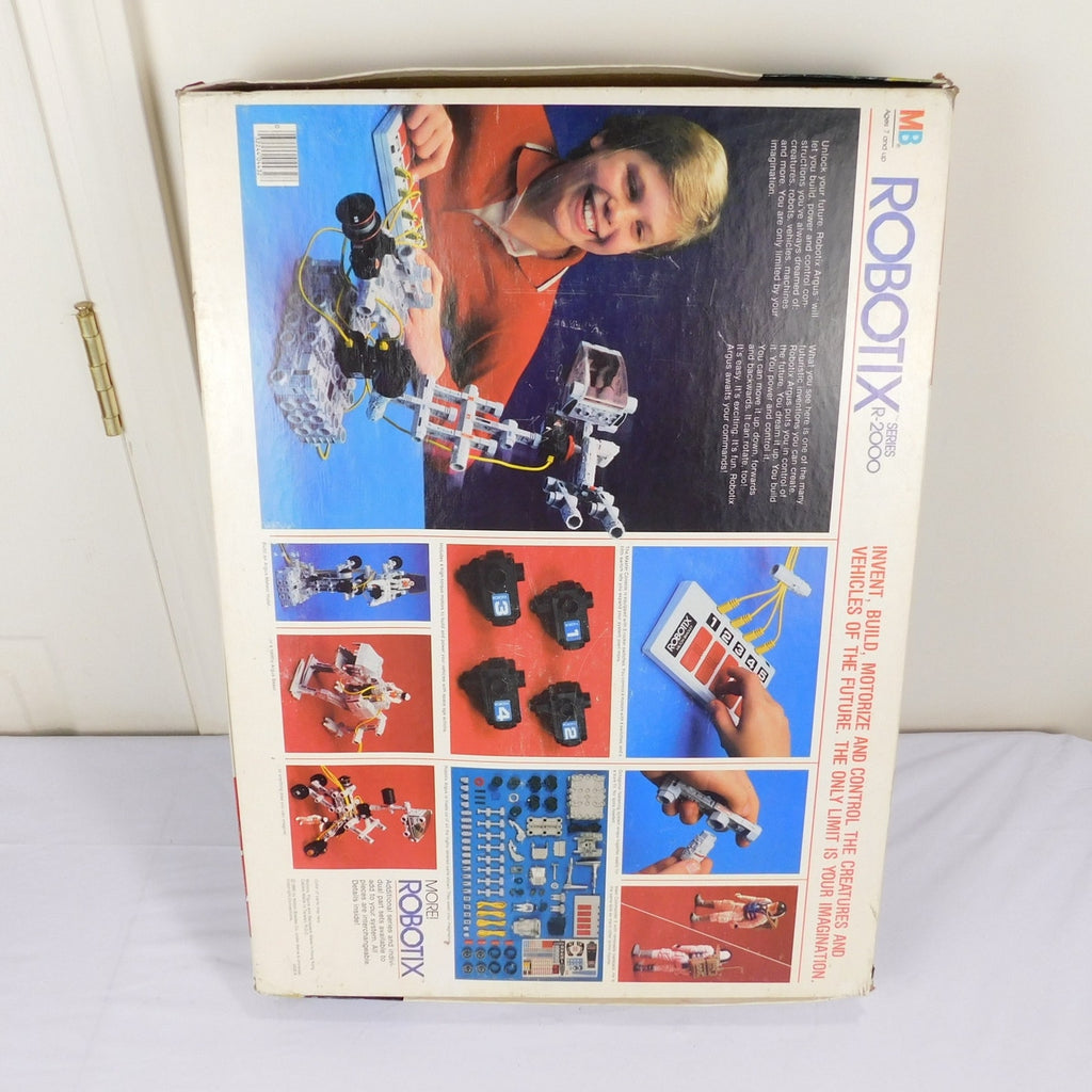 Milton Bradley Robotix R-2000 Set 4432 ARGUS No Figure 99% Complete 1985 Retro