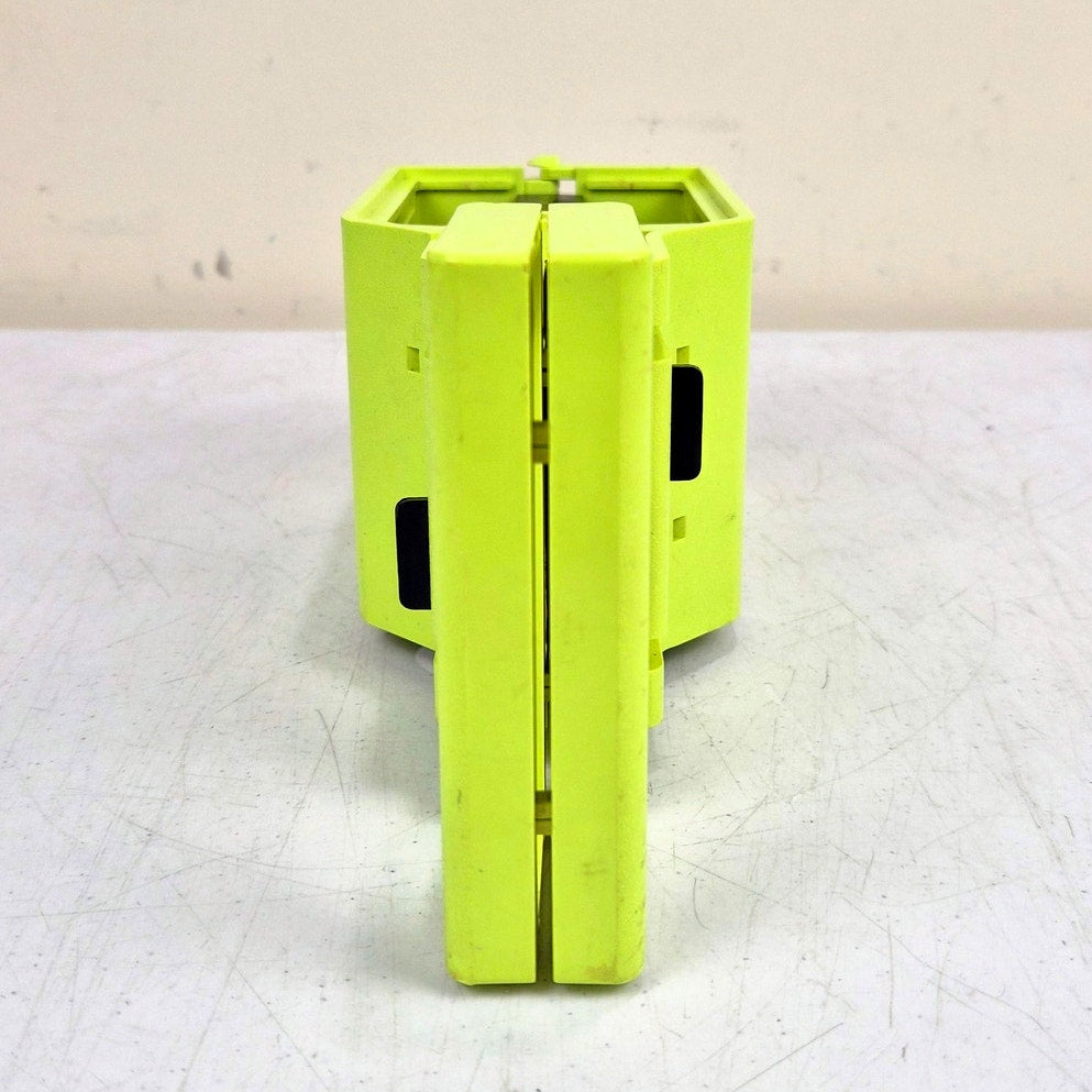 Vintage Ski Tote Locking Ski Transport Carrier System Handled Neon Green Black