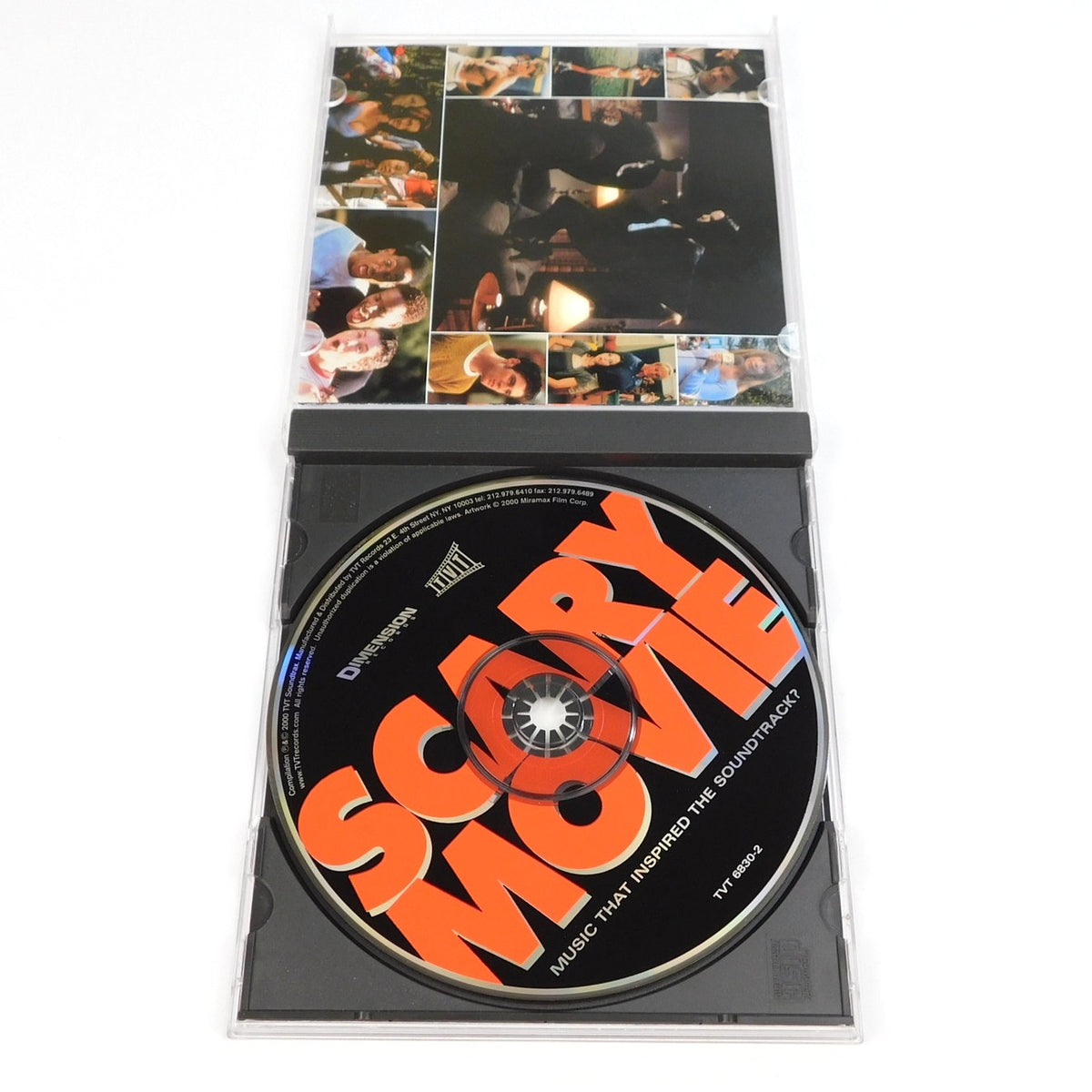 Scary Movie Music That Inspired the Soundtrack CD 2000 TVT 6830-2 2Pac Ramones