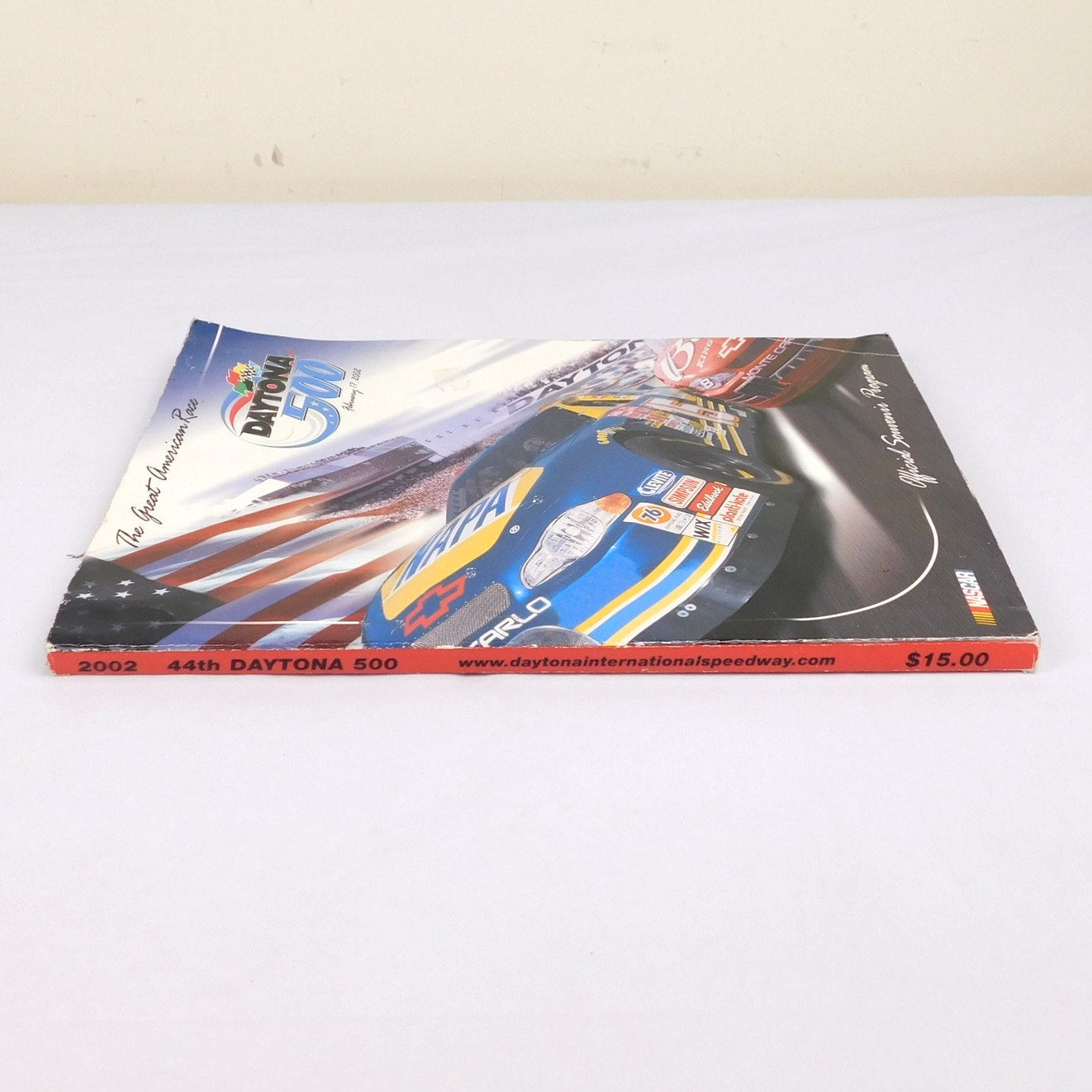 2002 Daytona 500 Official Souvenir Program Vintage NASCAR Michael Waltrip
