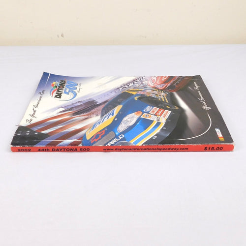 2002 Daytona 500 Official Souvenir Program Vintage NASCAR Michael Waltrip