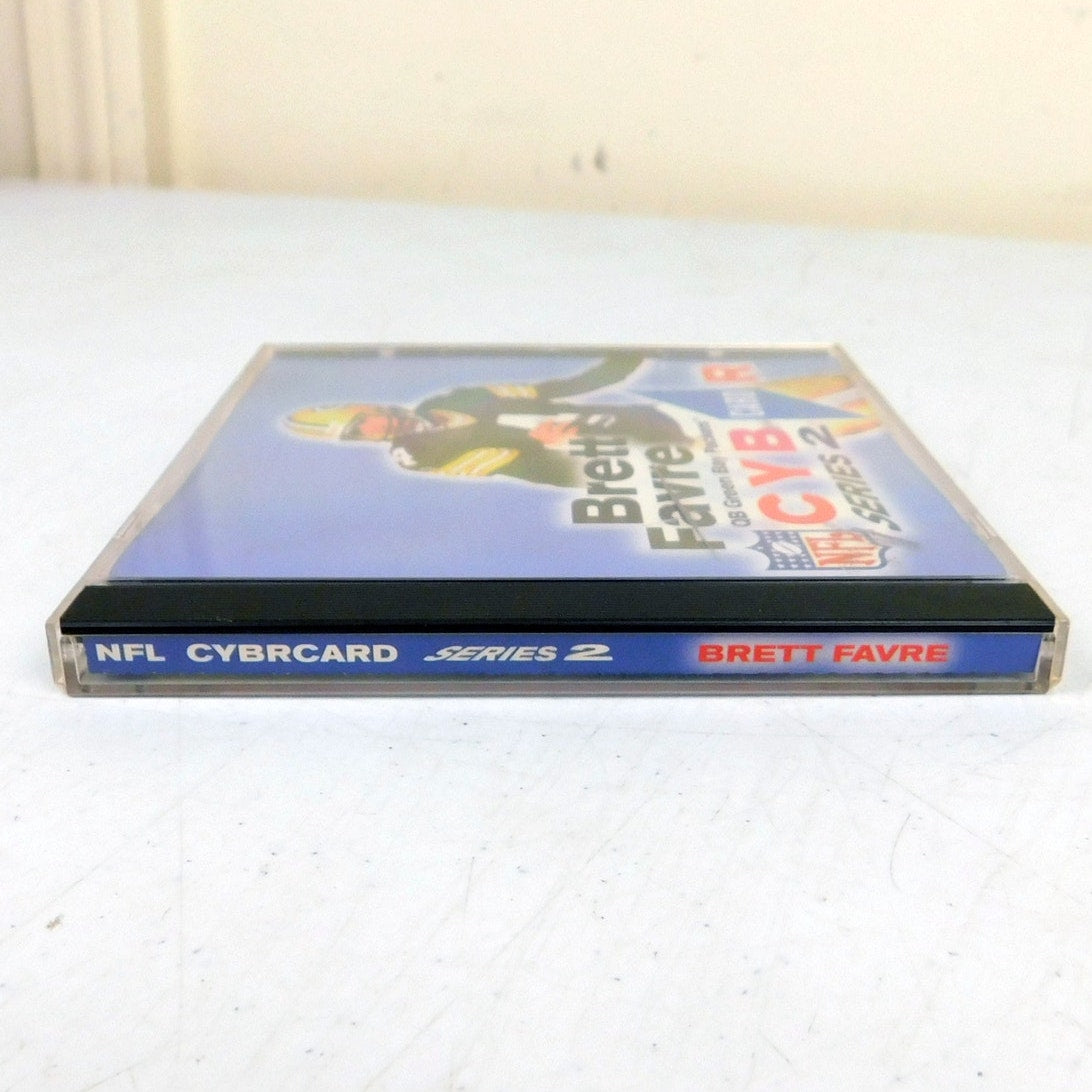 NFL Cybercard Series 2 Brett Favre PC CD ROM Tested Working 90s Retro