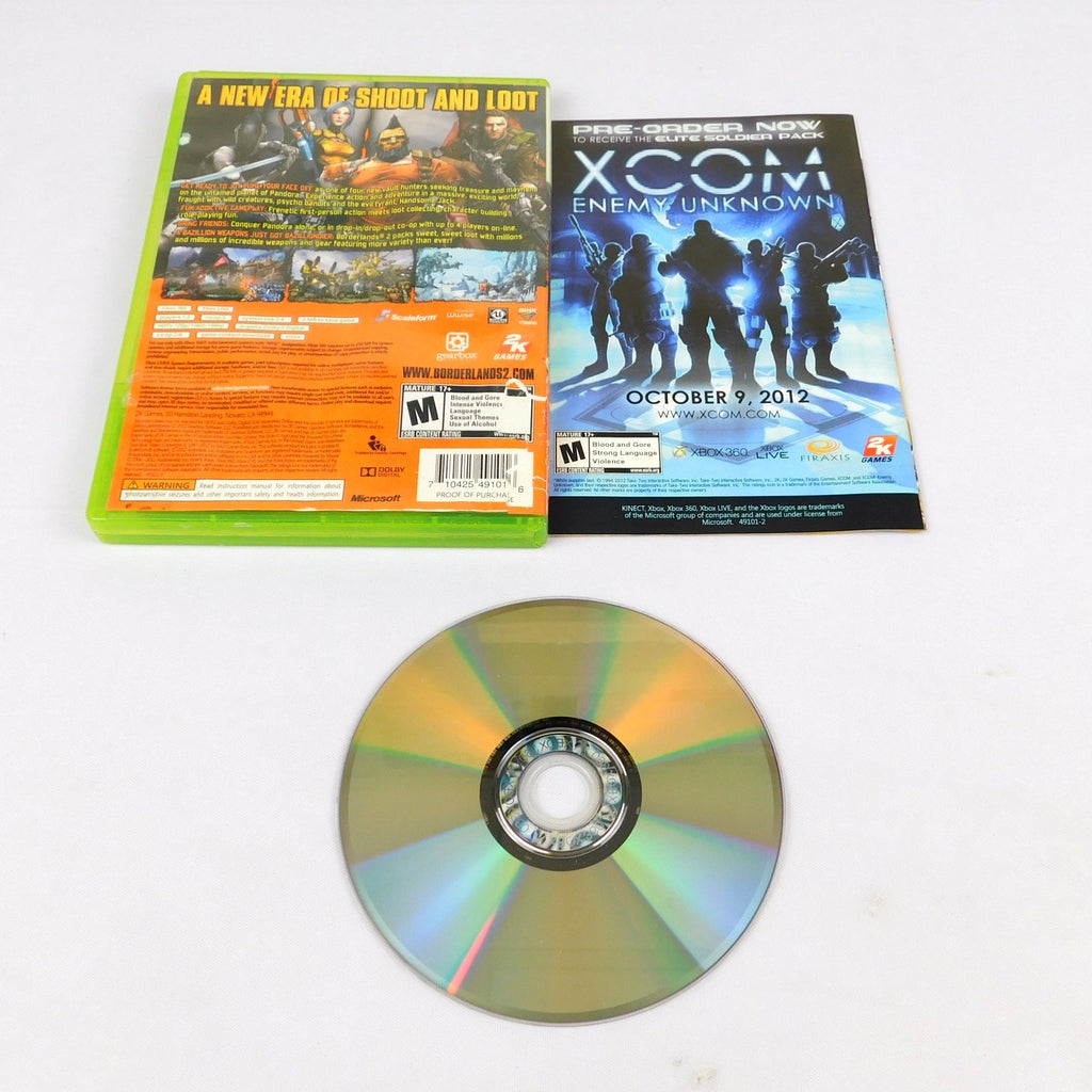 Borderlands 2 Xbox 360 Complete Tested Working 2012 2K Games