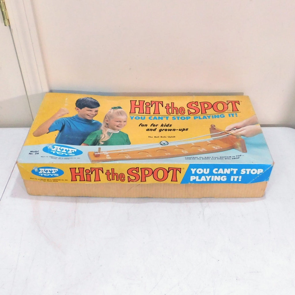 Vintage Hit The Spot Game Complete In Box With Ball 1954 ATF Toys
