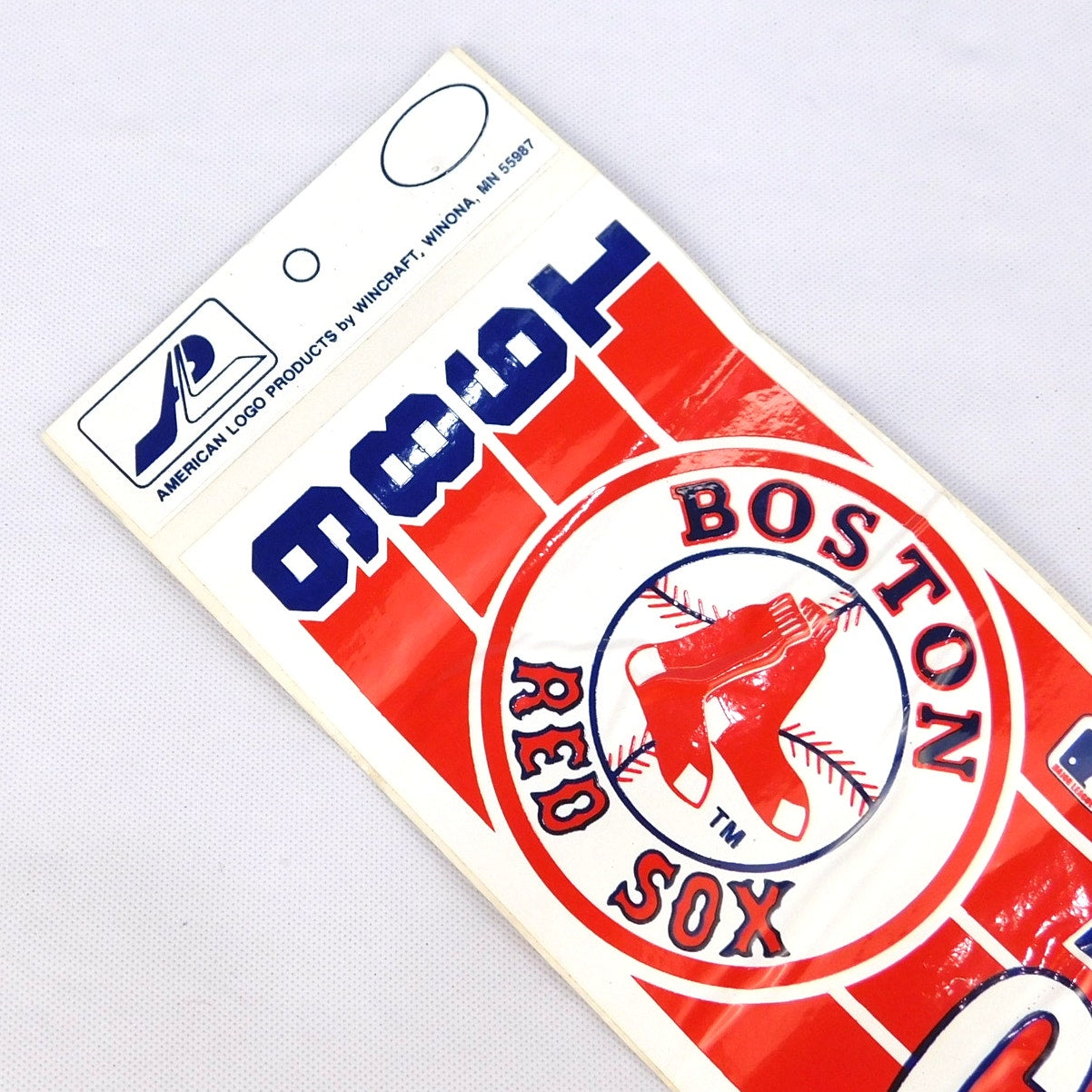 Vintage 1986 Boston Red Sox AL American League Champions Bumper Sticker NOS
