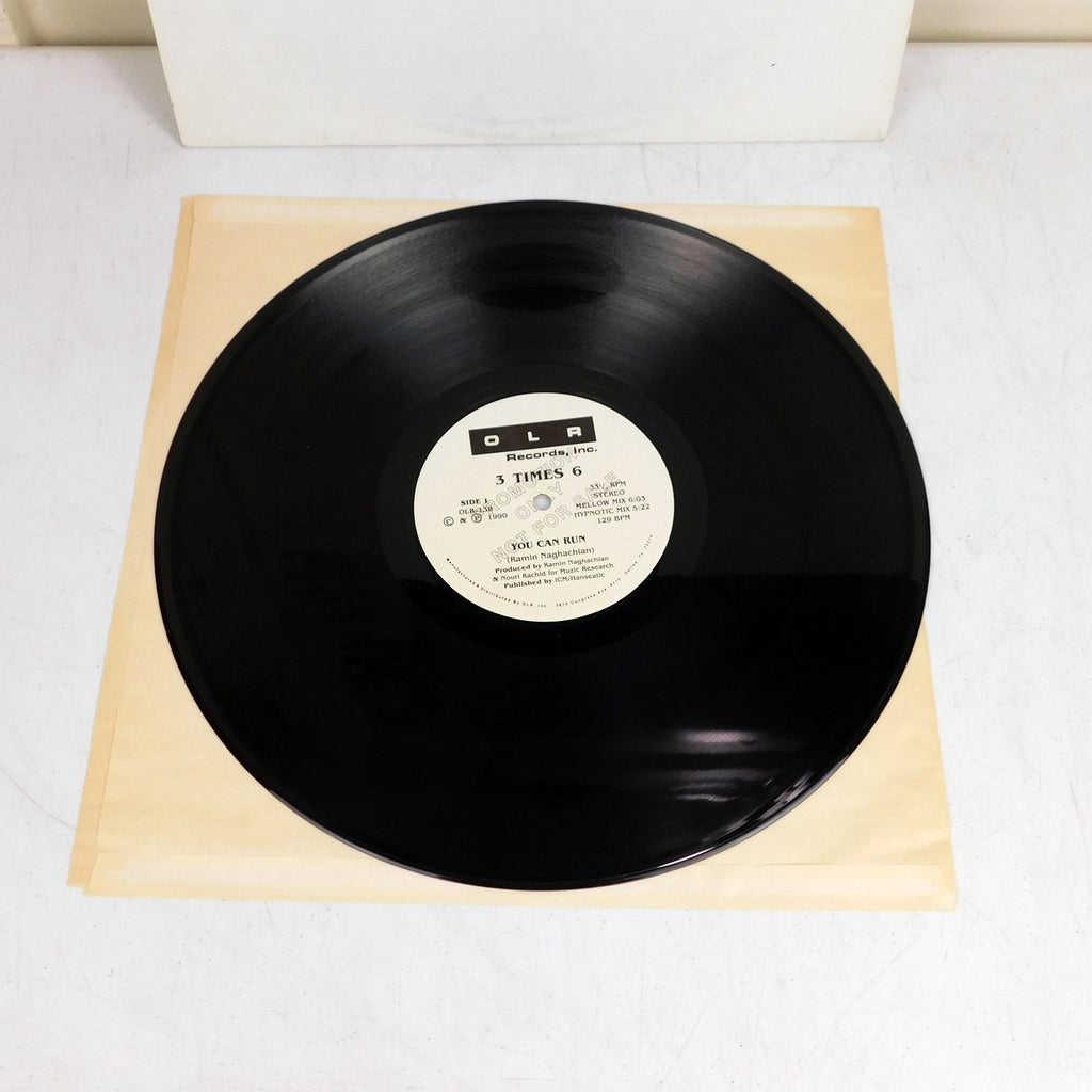 3 Times 6 / Sons Of Nippon - You Can Run / Sepuku Beat - Promo Vinyl LP 1990