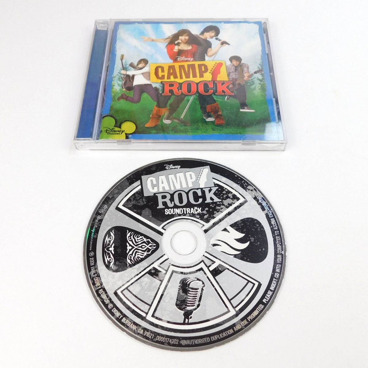 Camp Rock Soundtrack CD 2008 Disney Demi Lovato Jonas Brothers Tested