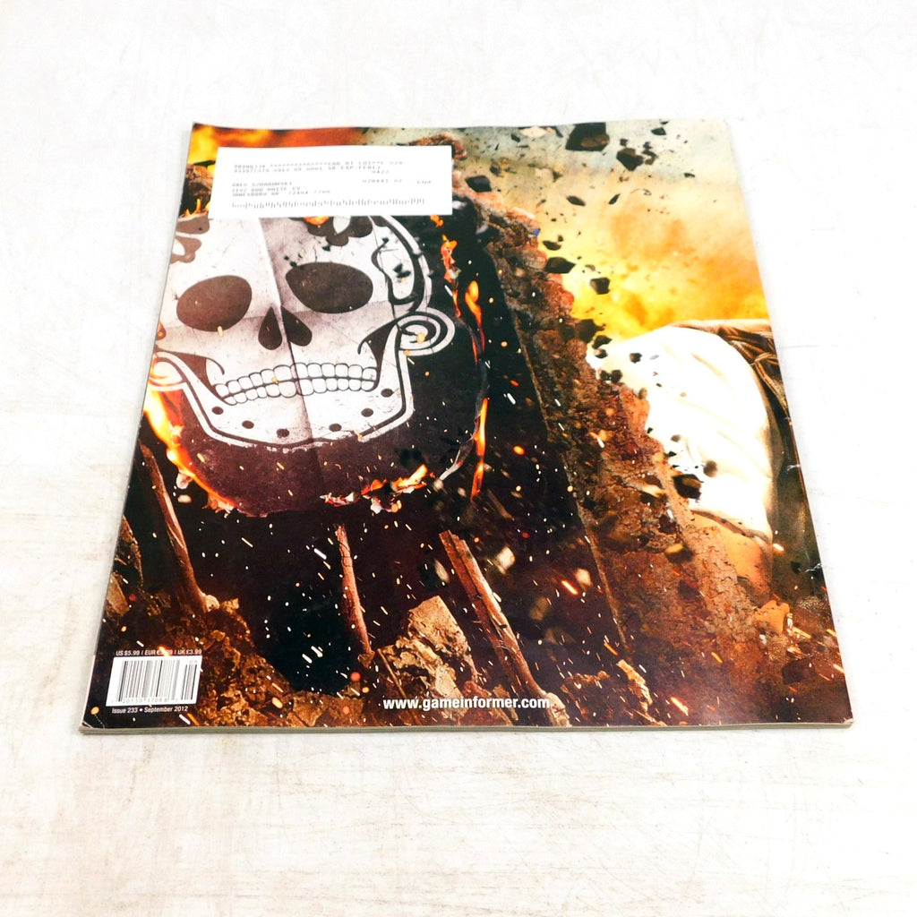 Game Informer Magazine Issue 233 September 2012 Army Of Two Cover Co Op Issue