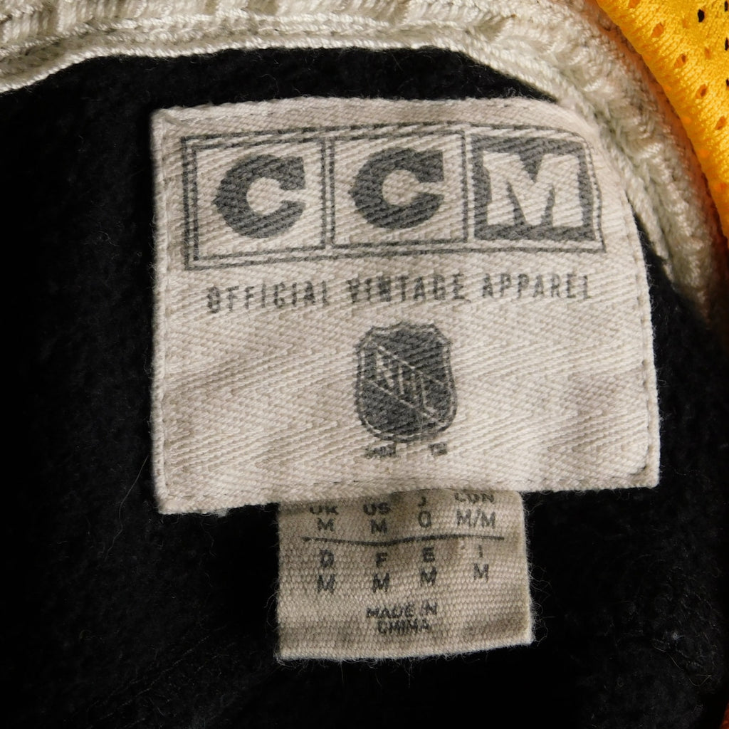 CCM Boston Bruins Lace Up Jersey Hoodie - Size M