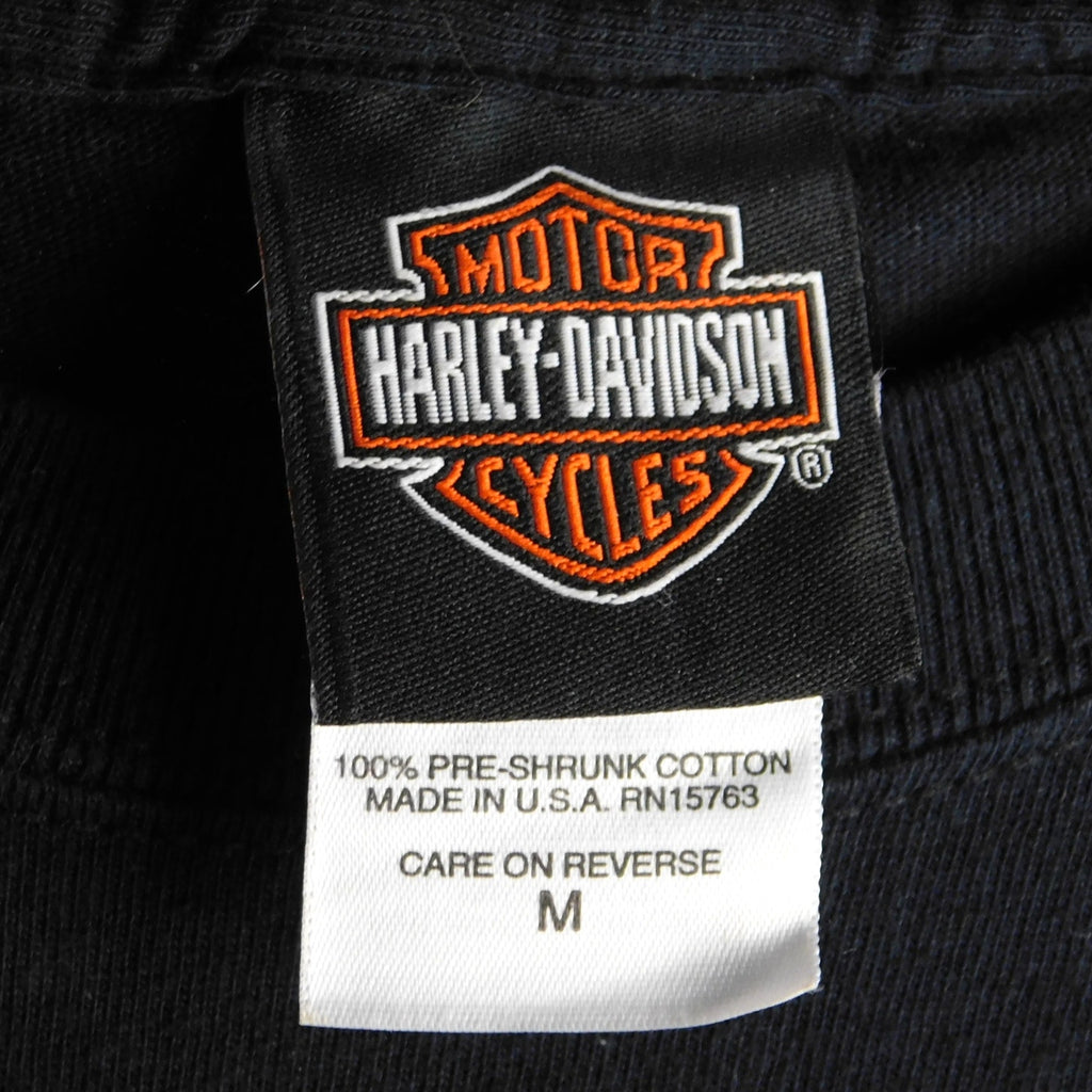 Harley Davidson Bad To The Bone Warr's London Pocket Tee - Size M
