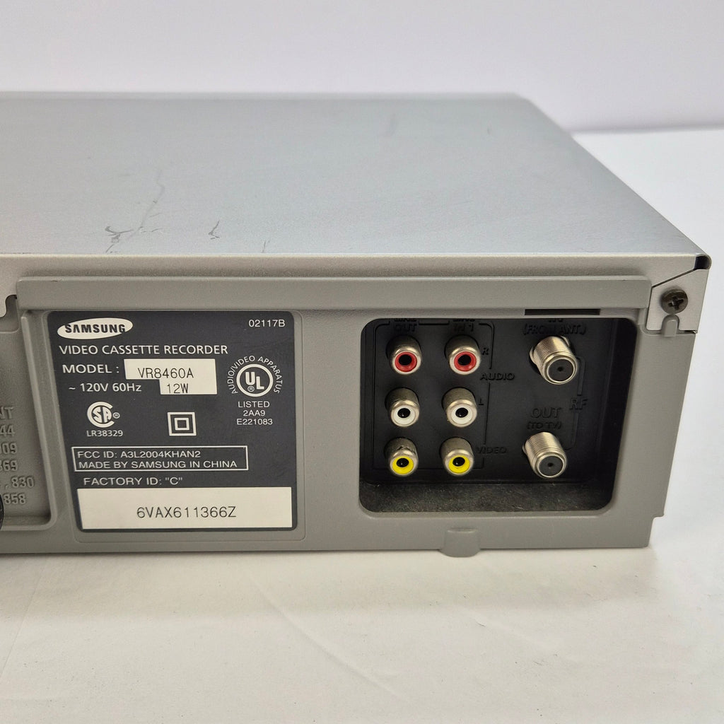 Samsung VR8460A VCR VHS Player 4 Head Hi-Fi Stereo Fully Tested No Remote